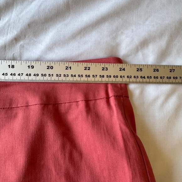 Terra & Sky Womens Pull On Stretchy Casual Dress Trouser Pant Coral 3X Office - Picture 6 of 11